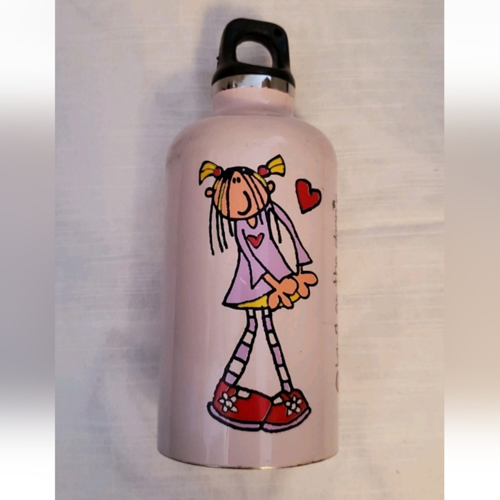 Y2k Groovy Chick Bang On The Door Water Bottle